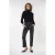 EsQualo Trousers Snake Pu Black