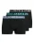JACK & JONES Boxershorts ‘Sense’  lichtblauw / donkergroen / zwart / wit