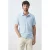Mango Man regular fit polo – lichtblauw