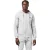 Aquascutum Herenhoodie met lange rits en getailleerd model (Grijze Melange)