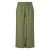 s.Oliver wide leg high waist culotte kaki met textuur