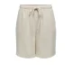 ONLY relaxed regular waist casual short ecru