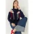 Franje Ronde Hals Patroonsweater