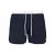 Urban Classics Heren Retro Zwemshort (Marine / Wit)