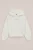 WE Fashion – Meisjes Oversized hoodie met opdruk – Oversized – Wit – Katoen –
