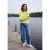 Effen trui met boothals