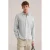 WE Fashion regular casual overhemd met linnen groen