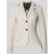 Marc Cain slim fit blazer met opgestikte zakken en knoopsluiting