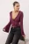TRENDYOLMİLLA Dames Paars Effen Lang Getailleerd Blouses