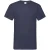 Fruit of the Loom Heren Waarde V Hals T-shirt (Deep Navy)