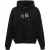 Dsquared2 Relaxed Black Hoodie Met Wit Logo