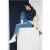 Street One Dames Shirt met col in Blauw