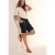 Cecil Dames Twill shorts in een verwassen look in Blauw