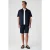 grimelange Rechte shorts met middelhoge taille en trekkoord