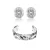 Dames sieraden set Amelia Parker Zephyra (x2)