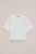 WE Fashion – Meisjes oversized T-shirt – Oversized – Wit – Katoen –
