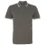 Asquith & Fox Heren Klassiek Fit getipt Poloshirt (Houtskool/Wit)