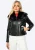 Wittchen Dames korte zwarte eco-leren jas