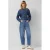 s.Oliver high waist barrel jeans blauw