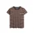 Strand T-shirt voor dames met strepen Superdry Essential Logo