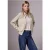 Street One Studio Dames Corduroy overhemd in Beige