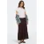 ONLY midi rok bruin