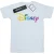 Disney Katoenen T-shirt met kleurenlogo voor meisjes (Wit)