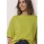 Sweatshirt met korte mouwen en ronde hals