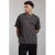 Aeden relaxed fit T-shirt met backprint – grijs