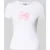 Review Smal gesneden T-shirt van katoenmix met bloemenprint