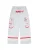 AND1 Broek  lichtgrijs / rood / wit