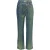 AmyLynn Dames Lupe Metallic 5-Pockets Jeans (Groen)