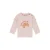 Babyface longsleeve met ruches en print – lichtroze