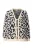 MIAMODA Gebreid vest  zwart / wolwit