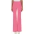 Moschino 60’s Cady Flared Trousers Pink