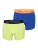 Happy Shorts Boxershorts  blauw / limoen / oranje