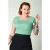 Kaylie top in mintgroen