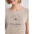 Street One Dames Shirt met ronde hals en Artwork in Beige