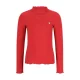 Like Flo getailleerde longsleeve – rood