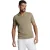 No Excess Pullover short sleeve polo v solid dark moss