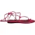 De Attico Kika Laarzen Sandalen met Veters in Roze Satijn