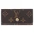 Louis Vuitton sleutelhouder in bruin gecoat canvas