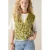 Sissy-Boy mouwloos vest met panterprint donkergroen
