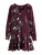 Next Jurk  bourgogne / zwart / wit