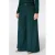 MS Mode wide leg broek met ceintuur – donkergroen