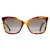 Jimmy Choo MACI/S 086 HA havana bruin gradiënt zonnebril