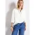 Street One Dames Dolman overhemd blouse in Wit