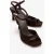 Elvia Leren Stiletto Enkelband Sandaal (Dames)