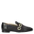 Babouche MG-Shelly-1 leren loafers met studs – zwart