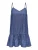 ONLY Jurk ‘ONLNova’  blauw denim / wit